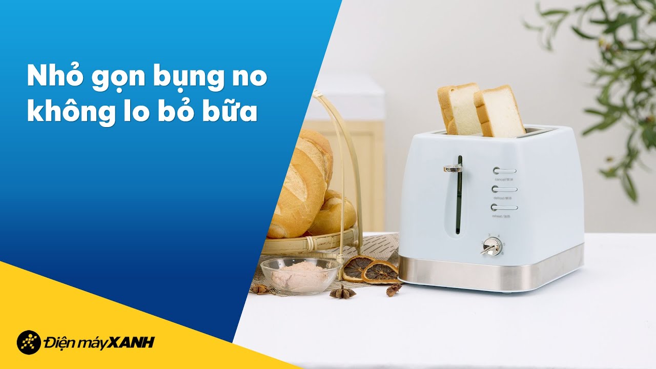 Đánh giá chi tiết Máy nướng bánh mì Lock&Lock EJB221BLU