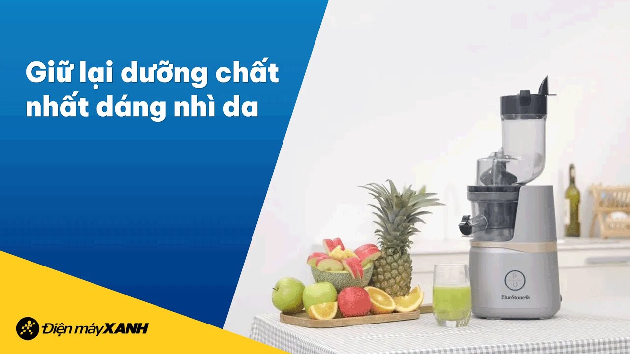 Đánh giá chi tiết Máy ép chậm BlueStone SJB-6558