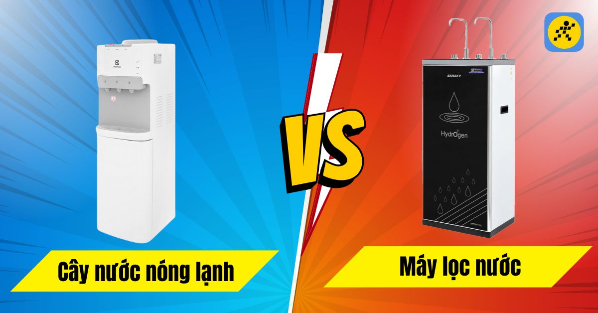 Nên mua cây nước nóng lạnh hay máy lọc nước nóng lạnh?