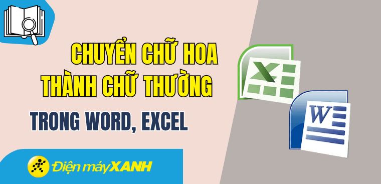 Cách chuyển chữ hoa thành chữ thường trong Word, Excel nhanh nhất 2026