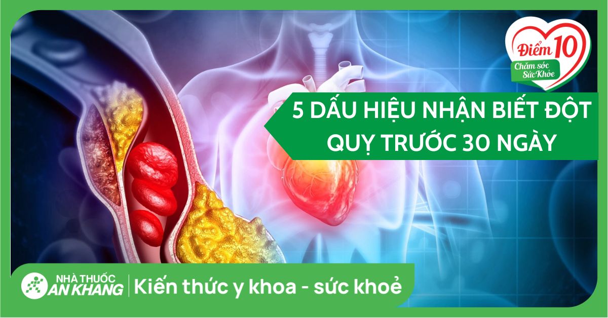 5 dấu hiệu nhận biết đột quỵ trước 30 ngày, cách sơ cấp cứu kịp thời