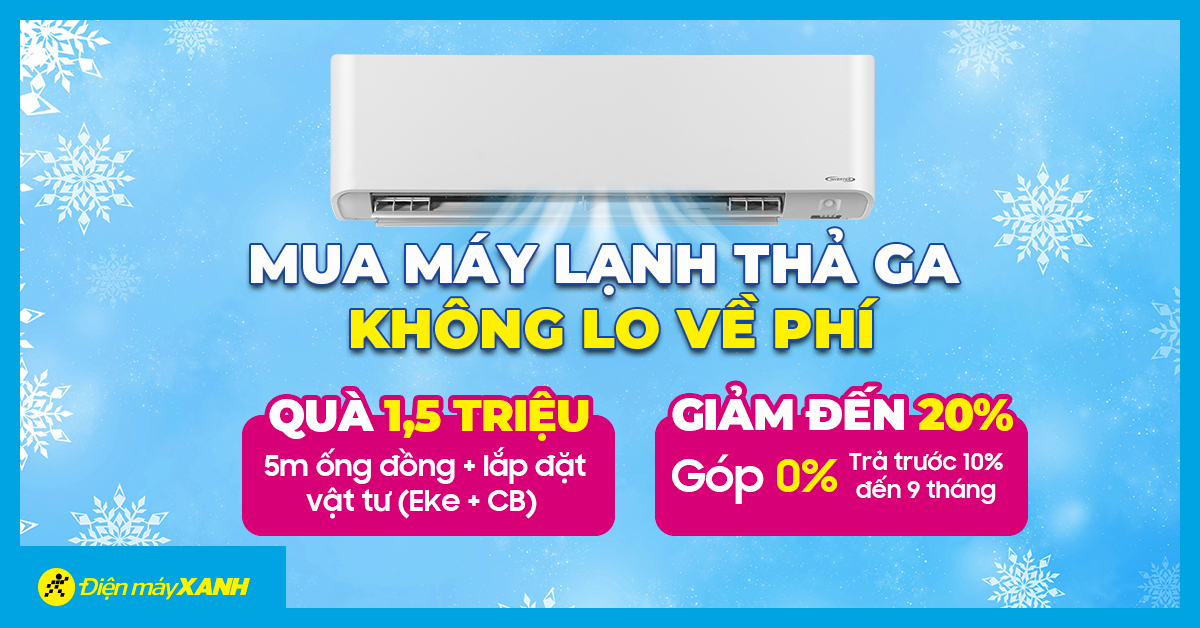 Chính Sách Khuyến Mãi Combo Ống Đồng Và Vật Tư Khi Mua Máy Lạnh Năm 2024