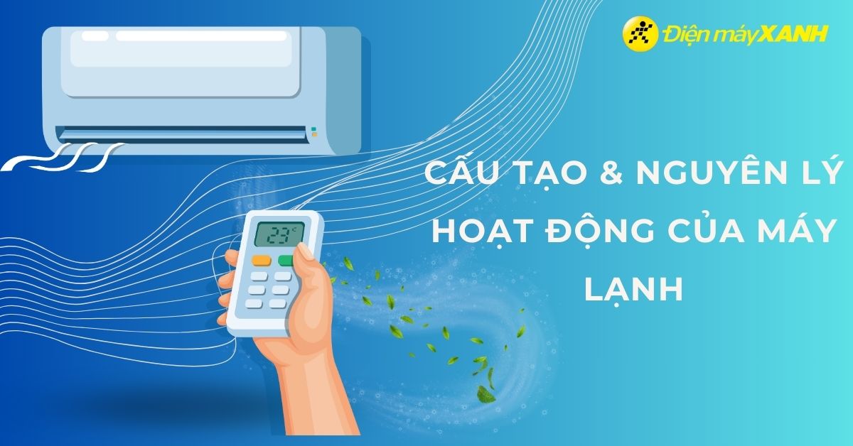 Cấu tạo và nguyên lý hoạt động của máy lạnh