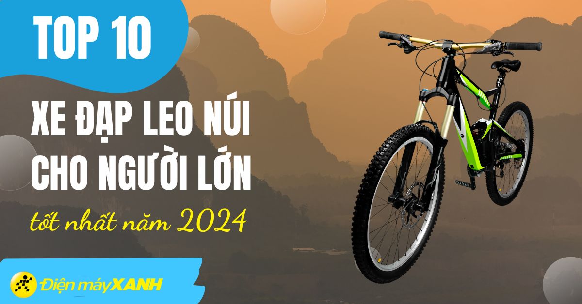 Top 10 xe đạp leo núi người lớn chất lượng tốt nhất tại Điện máy XANH