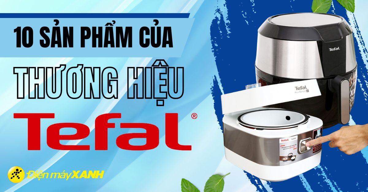 Thương hiệu Tefal là của nước nào? 10 dòng sản phẩm từ Tefal nổi bật nhất