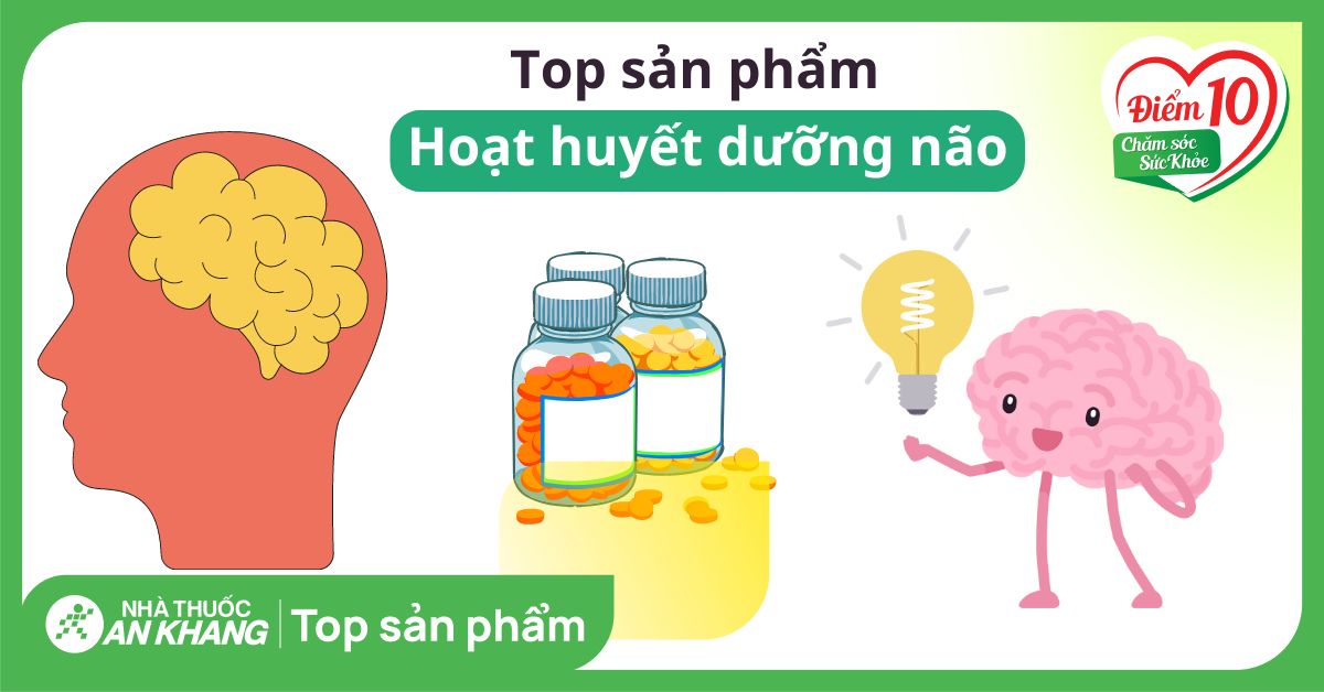 Top 15 loại hoạt huyết dưỡng não tốt trên thị trường và cách sử dụng