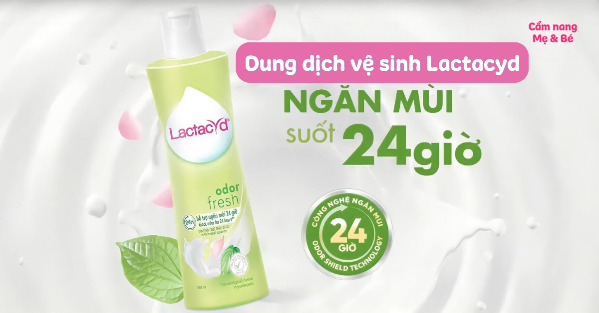 Dung dịch vệ sinh phụ nữ Lactacyd có mấy loại? màu nào tốt?
