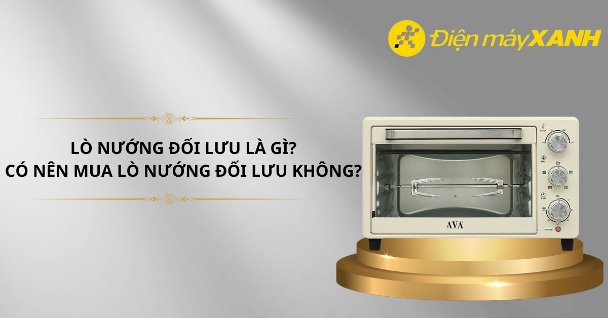 Lò nướng đối lưu là gì? Có nên mua lò nướng đối lưu không? Một số lưu ý khi mua