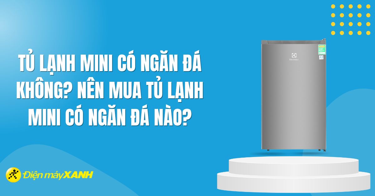 Tủ lạnh mini có ngăn đá không? Nên mua tủ lạnh mini có ngăn đá nào phù hợp nhất?