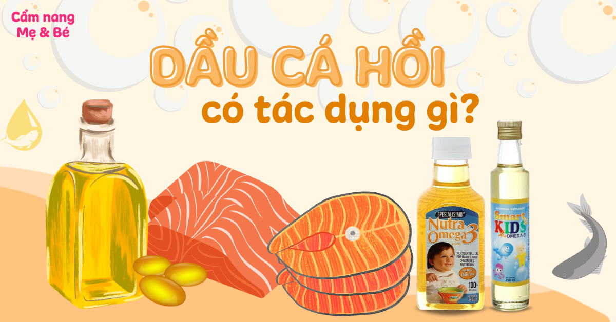 Tác dụng chính của dầu cá