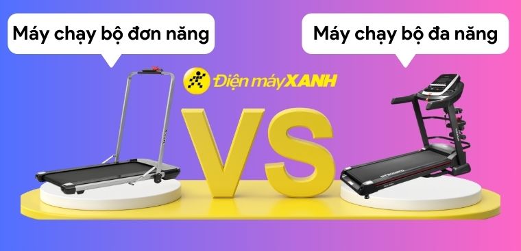 Nên mua máy chạy bộ đơn năng hay đa năng cho gia đình? So sánh ưu nhược điểm