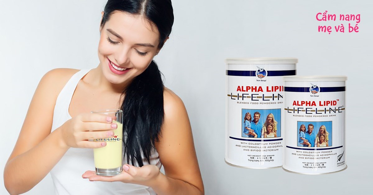 Làm thế nào để pha sữa Alpha Lipid đúng cách?