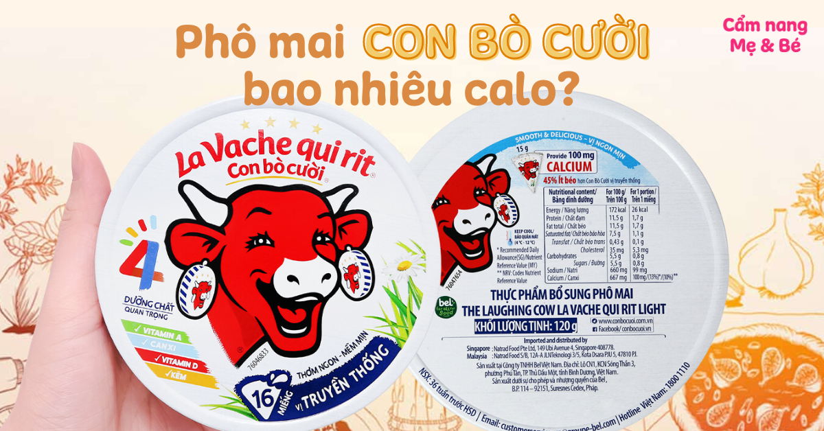 Phô mai con bò cười và việc giảm cân