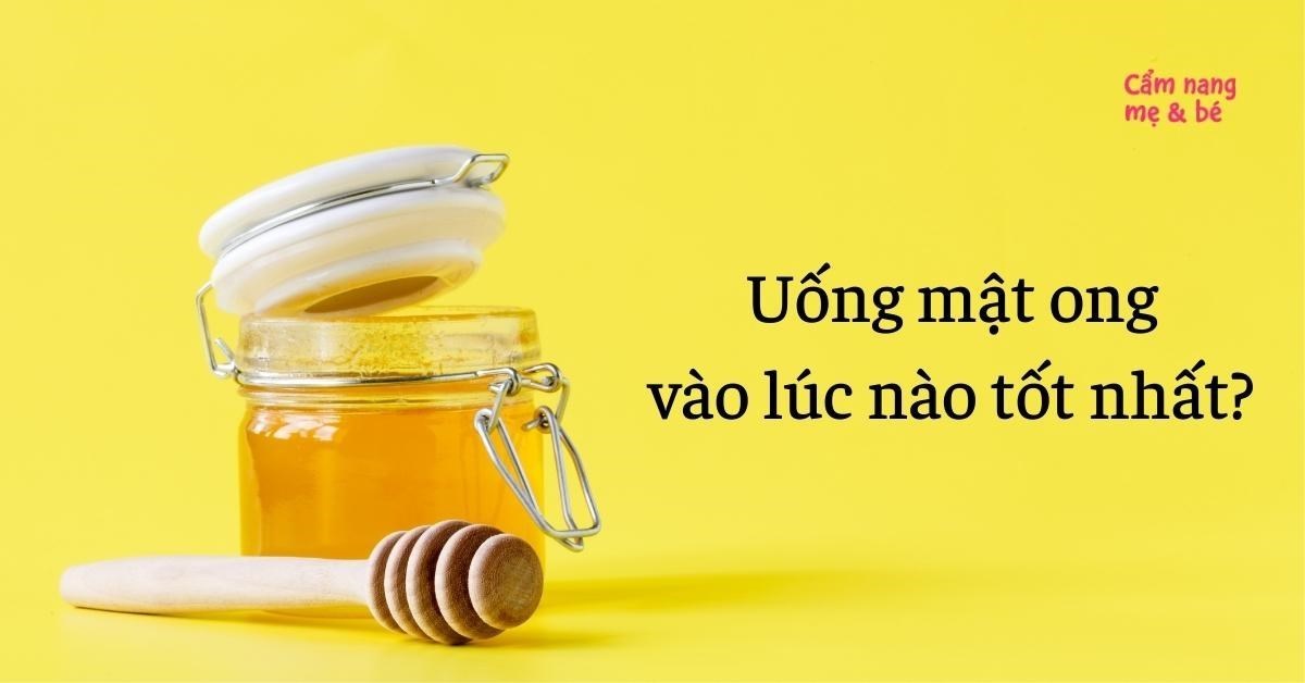 cách uống mật ong đẹp da