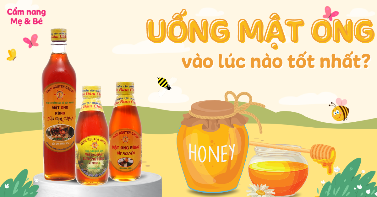 Nên uống mật ong trước hay sau khi ăn sáng để có tác dụng tốt nhất?