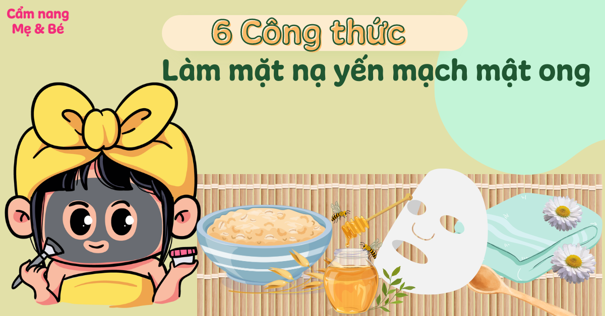 6 công thức làm mặt nạ yến mạch mật ong giúp da trắng sáng mịn màng
