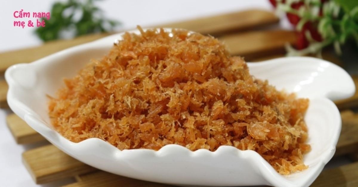 Cách bảo quản ruốc cá hồi ăn dặm để được lâu mà vẫn chất lượng