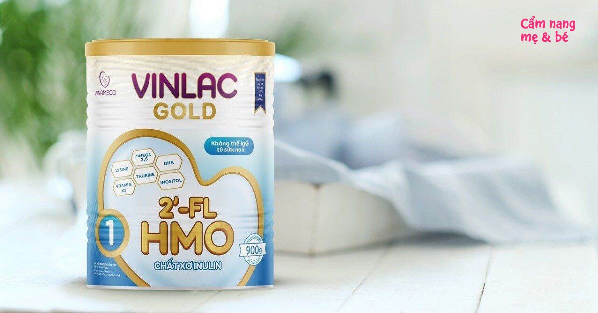 Review sữa Vinlac Gold HMO có thật sự tốt, nên mua? Cách pha đúng