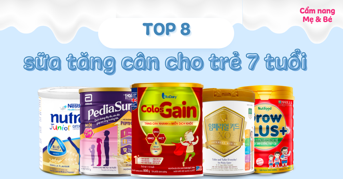 Sữa cho trẻ suy dinh dưỡng 8 tuổi: Giải pháp dinh dưỡng hiệu quả cho bé