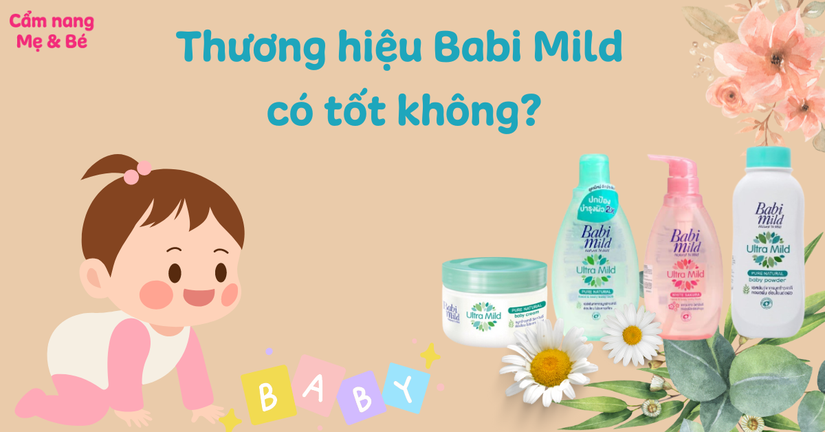Thương hiệu Babi Mild có tốt không? Có những dòng sản phẩm nào?