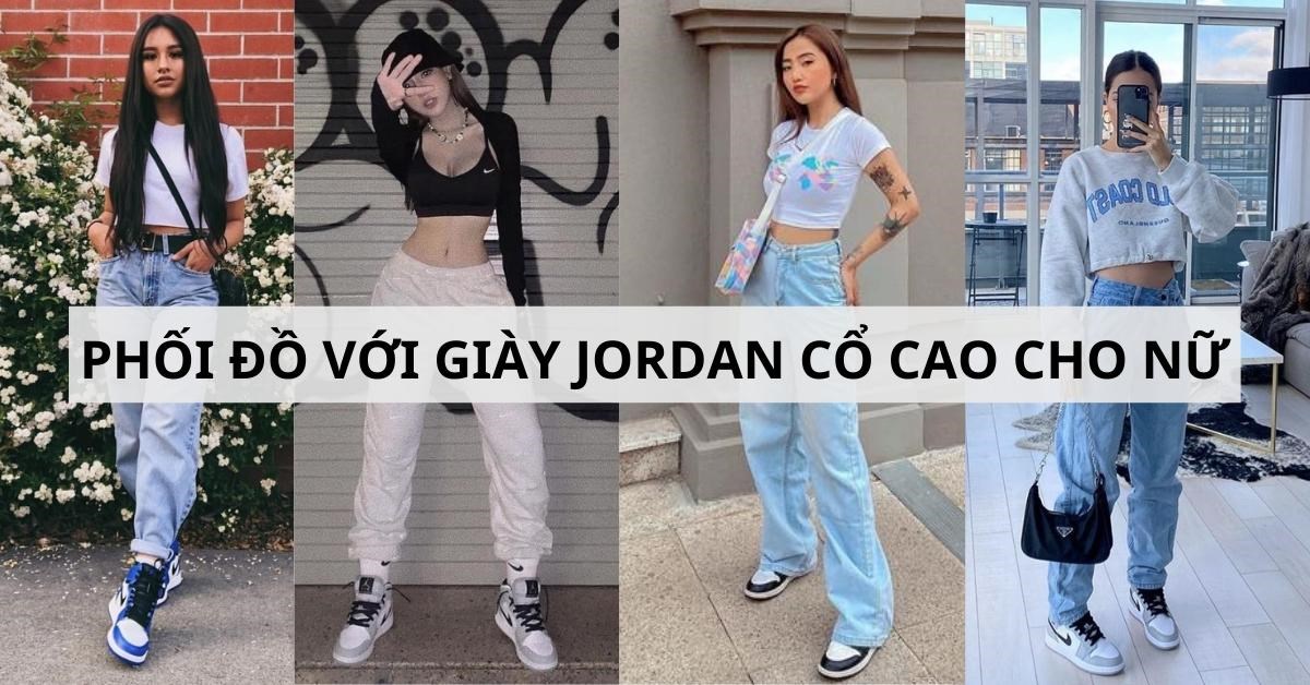 5 Cách Phối đồ Với Giày Jordan 4 Cho Nữ Chuẩn Xinh Cá Tính