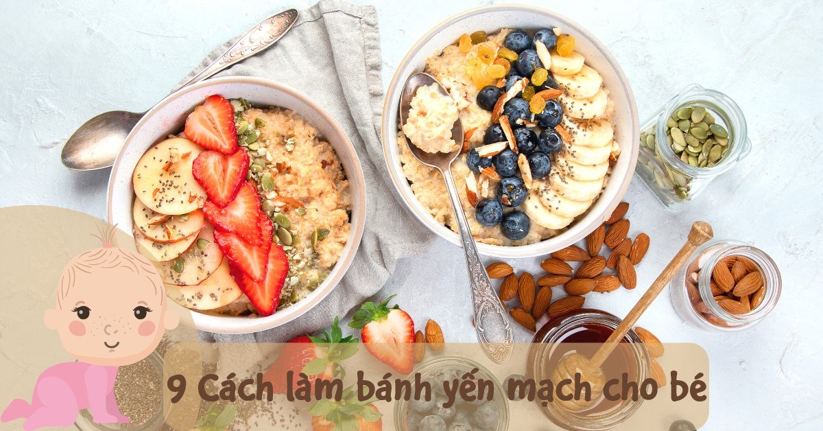 Công thức làm bánh yến mạch cho bé ăn dặm đơn giản nhất là gì? 
