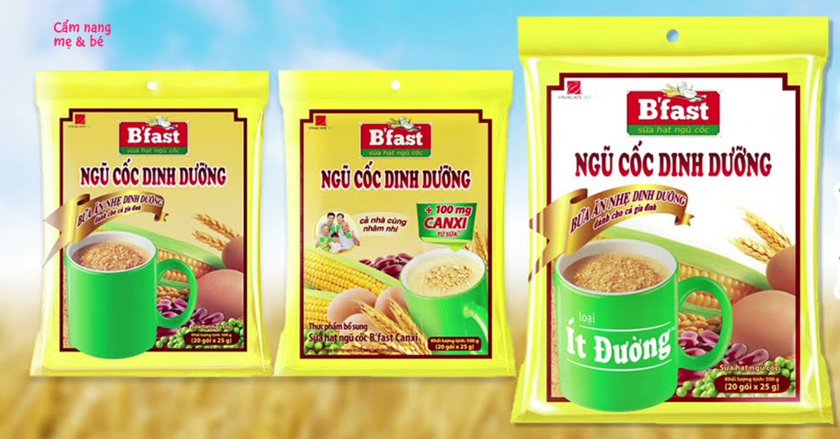 Ngũ cốc dinh dưỡng B\'fast có thành phần gì?
