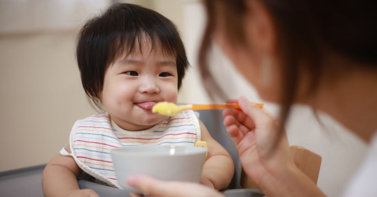 cách nấu cơm nát cho bé