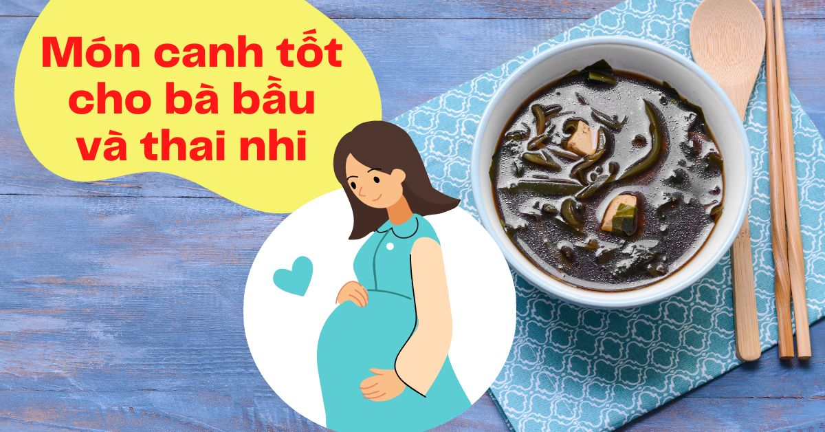 Tổng hợp các món canh tốt cho bà bầu giúp an thai, bé khỏe