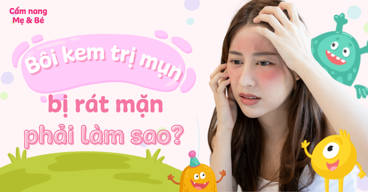 Lưu ý khi bôi thuốc trị mụn để tránh làm tổn thương da