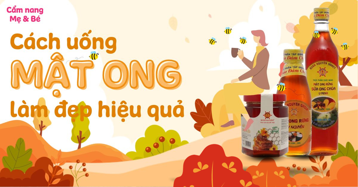 Mách bạn cách uống mật ong làm đẹp da chống lão hóa hiệu quả