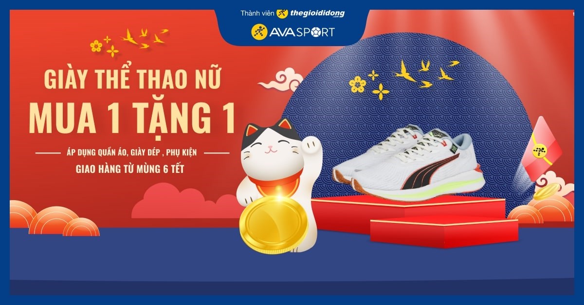 Top 8 giày nữ mua 1 tặng 1 cực hot dịp tết 2023 tại AVASport