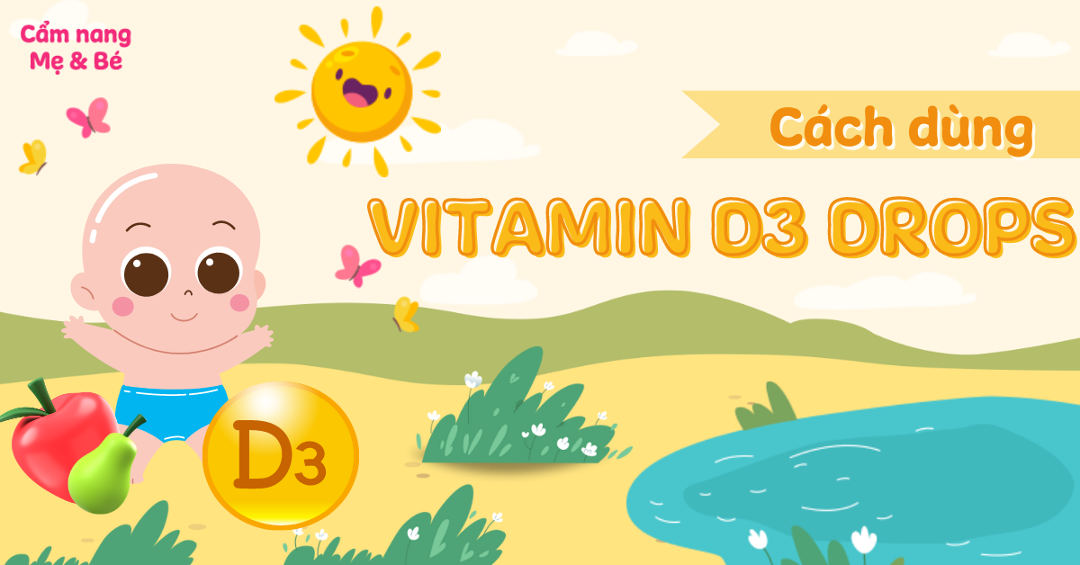 Quy trình sản xuất và thành phần chính của vitamin D3 drops?
