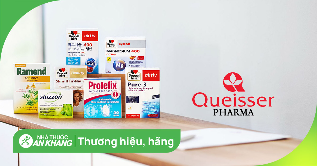 Thương hiệu Queisser Pharma của nước nào? Có tốt không? Các dòng sản p