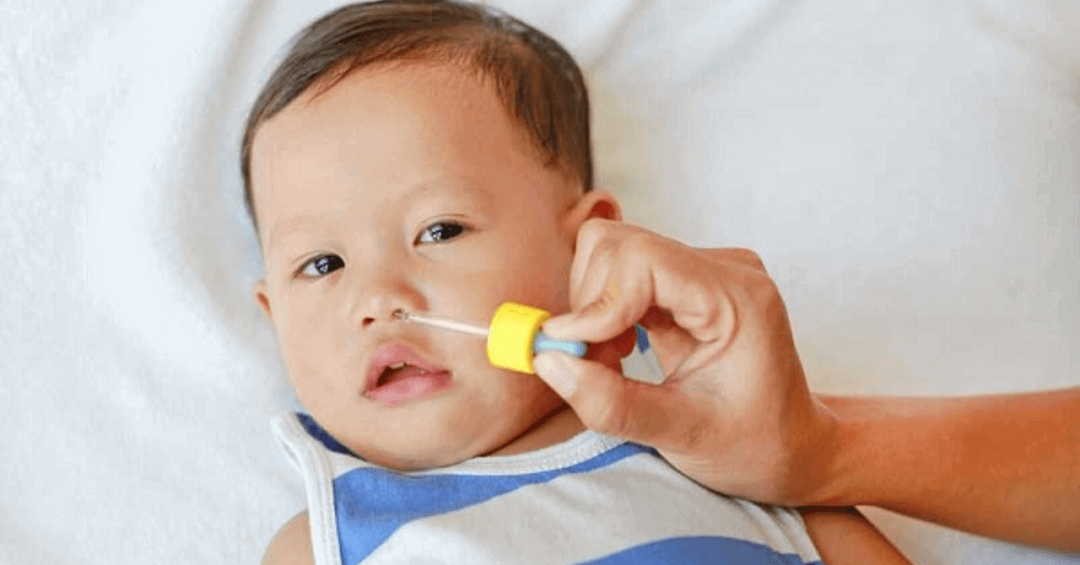 Cách trị nghẹt mũi cho trẻ sơ sinh hiệu quả nhất