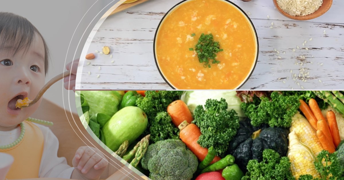  thực đơn ăn dặm cho bé 6 tháng chuẩn organic