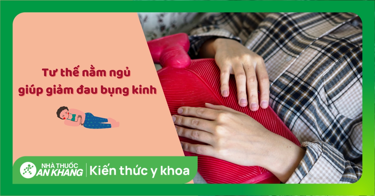 5 tư thế nằm giúp giảm đau bụng kinh, đau lưng khi đến tháng