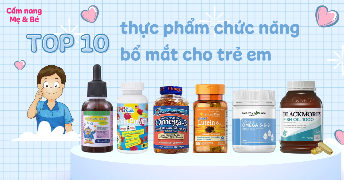 Thuốc Bổ Mắt Cho Bé 3 Tuổi: Bí Quyết Giúp Đôi Mắt Khỏe Mạnh