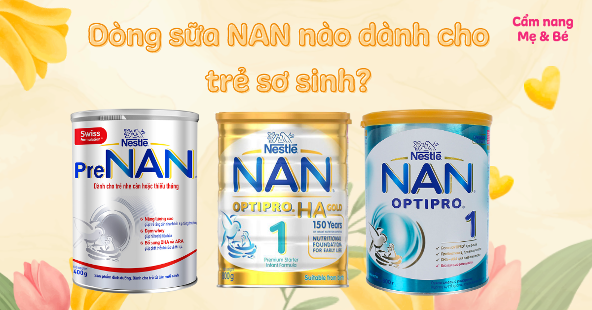 Sữa Nan Cam Cho Trẻ Sơ Sinh: Giải Pháp Dinh Dưỡng Hoàn Hảo Cho Bé Yêu