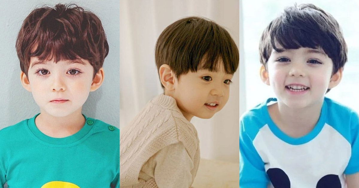 10 kiểu tóc đầu nấm cho bé trai siêu đáng yêu