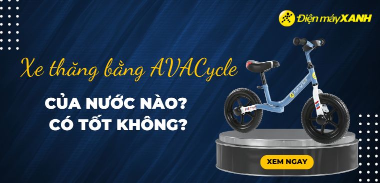 Xe thăng bằng AVACycle của nước nào? Có tốt không?