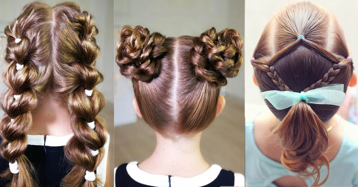 Mách mẹ 20 kiểu tóc cho bé gái đi tiệc siêu đáng yêu