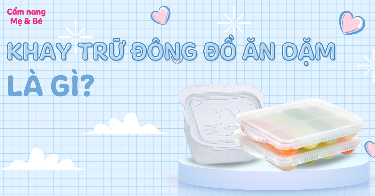Khay trữ đông đồ ăn dặm cho bé là gì? Lợi ích và lưu ý sử dụng