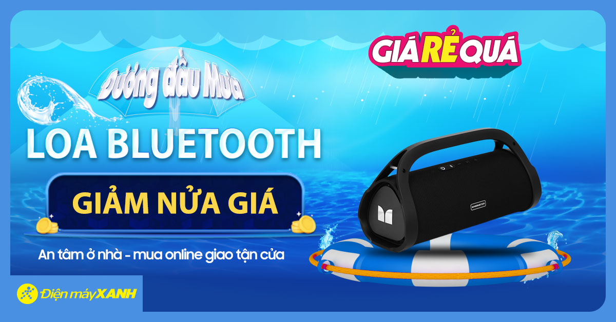 Giá Rẻ Quá: Loa Bluetooth ưu đãi KHỦNG tới nửa giá trong tháng 9. Mua ngay!