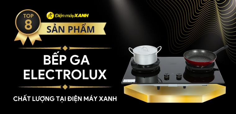 Khám phá top 8 bếp ga Electrolux tốt, chất lượng tại Điện máy XANH