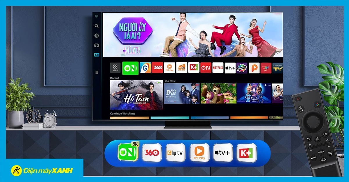 Hướng dẫn kích hoạt các gói ứng dụng trên tivi Samsung