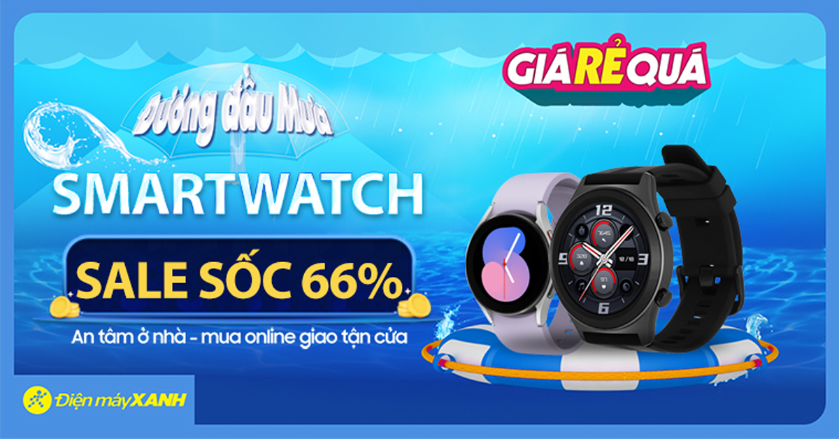 Giá Rẻ Quá: Smartwatch sale sốc tới 66% trong tháng 9. Cơ hội mua sắm cực đã tại Kinh Nghiệm Hay!