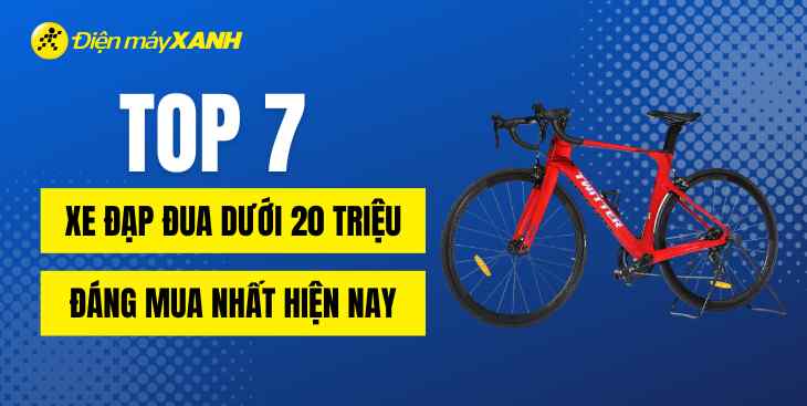 Top 7 xe đạp đua dưới 20 triệu đáng mua nhất hiện nay