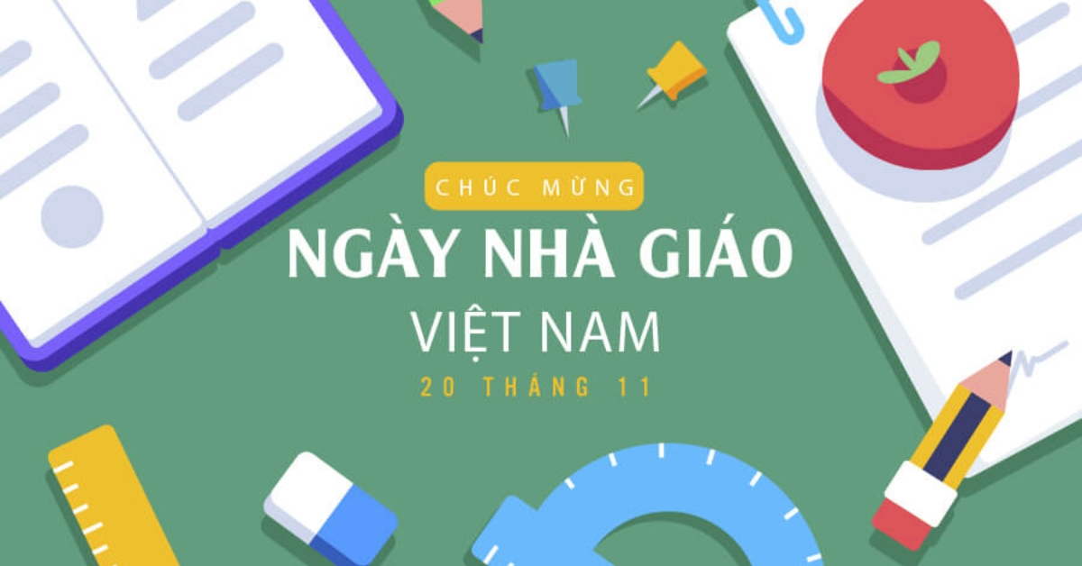 200 lời chúc 20/11 hay, ngắn gọn, ý nghĩa dành tặng thầy cô giáo
