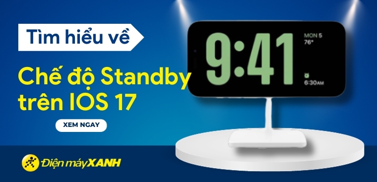 Chế độ Standby là gì? Cách bật/tắt chế độ Standby trên iOS 17